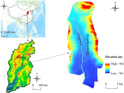 Assessment and simulation of thermal environments in Taiyuan urban built-up area, China